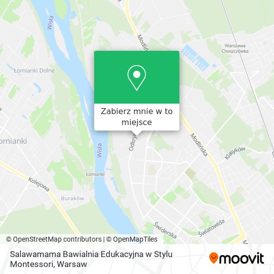 Mapa Salawamama Bawialnia Edukacyjna w Stylu Montessori