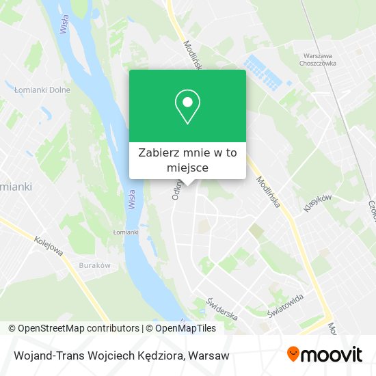 Mapa Wojand-Trans Wojciech Kędziora