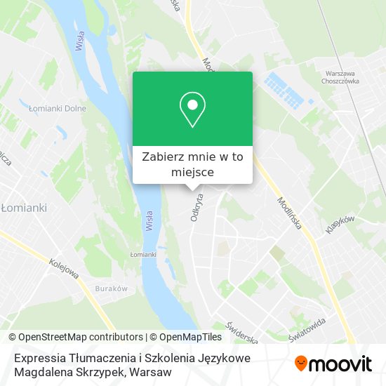 Mapa Expressia Tłumaczenia i Szkolenia Językowe Magdalena Skrzypek