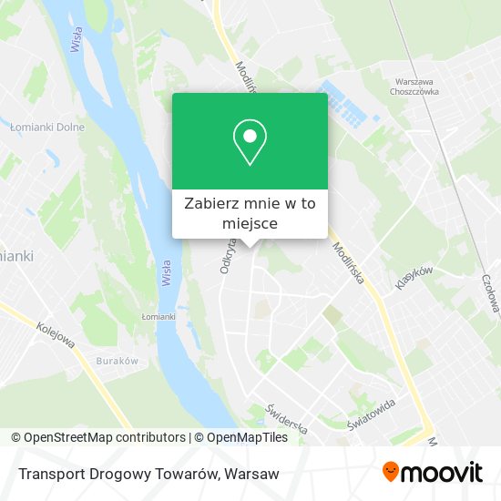 Mapa Transport Drogowy Towarów