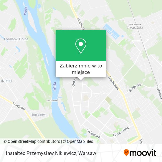 Mapa Instaltec Przemysław Niklewicz