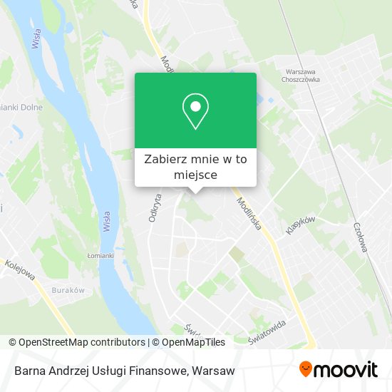 Mapa Barna Andrzej Usługi Finansowe