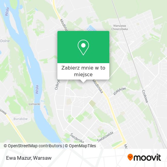 Mapa Ewa Mazur