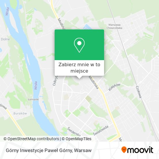 Mapa Górny Inwestycje Paweł Górny