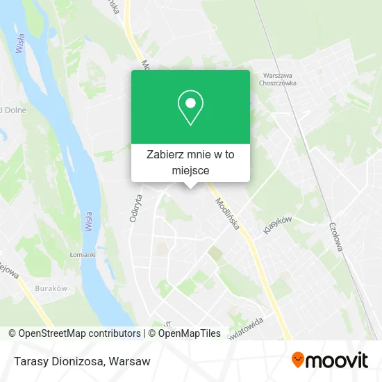 Mapa Tarasy Dionizosa