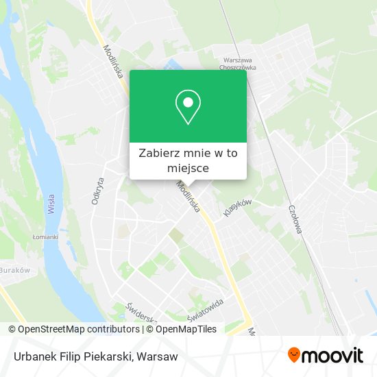 Mapa Urbanek Filip Piekarski