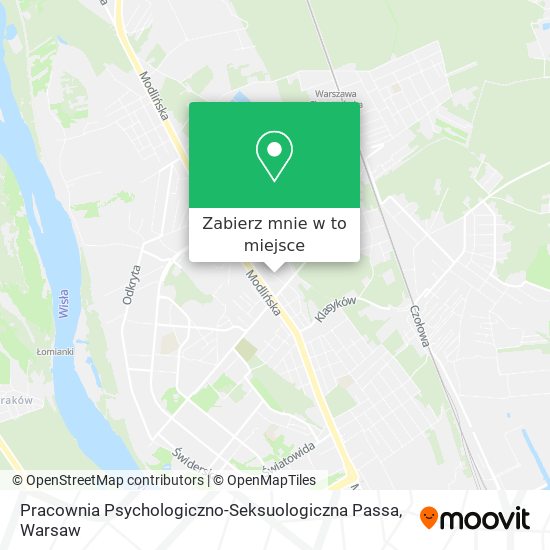 Mapa Pracownia Psychologiczno-Seksuologiczna Passa