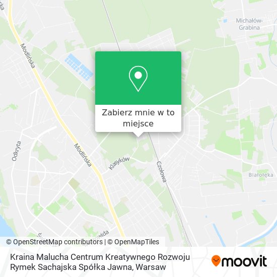 Mapa Kraina Malucha Centrum Kreatywnego Rozwoju Rymek Sachajska Spółka Jawna