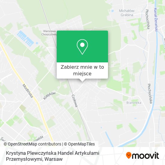 Mapa Krystyna Plewczyńska Handel Artykułami Przemysłowymi