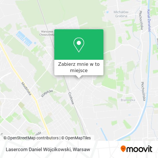 Mapa Lasercom Daniel Wójcikowski