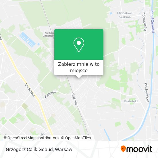 Mapa Grzegorz Calik Gcbud