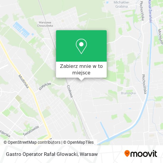 Mapa Gastro Operator Rafał Głowacki