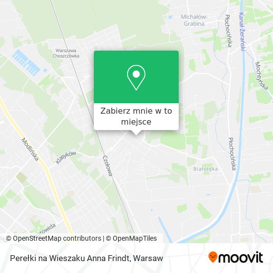 Mapa Perełki na Wieszaku Anna Frindt