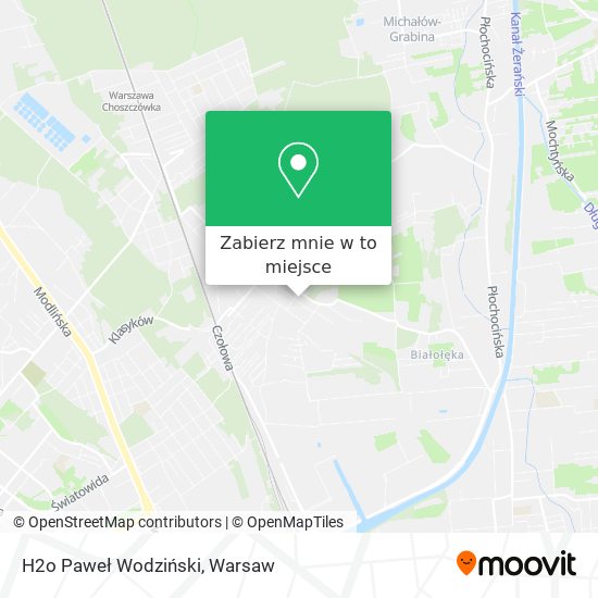 Mapa H2o Paweł Wodziński