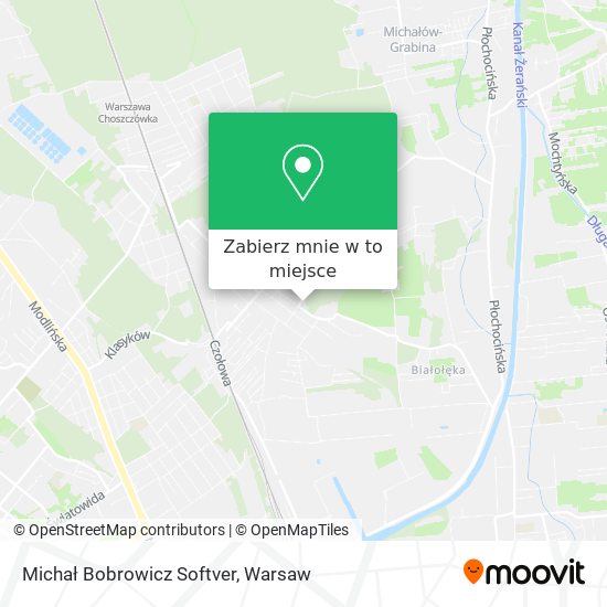 Mapa Michał Bobrowicz Softver