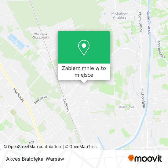 Mapa Akces Białołęka