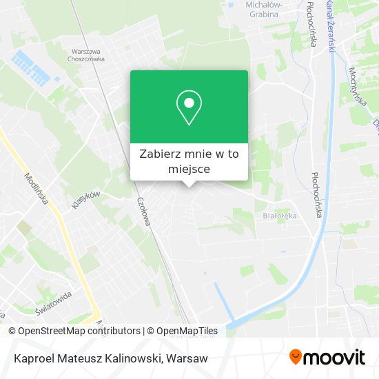 Mapa Kaproel Mateusz Kalinowski