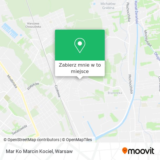 Mapa Mar Ko Marcin Kociel