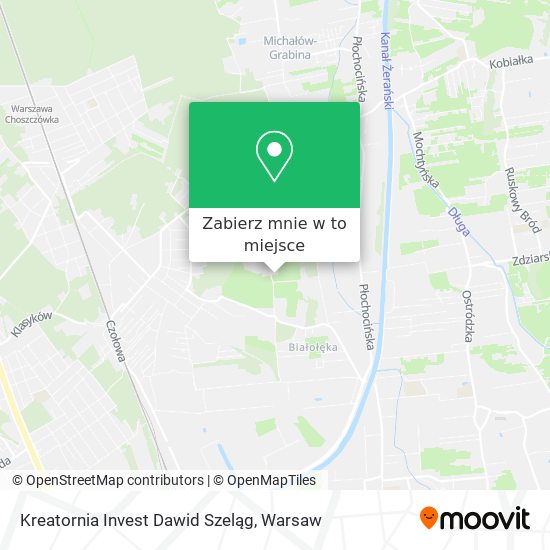 Mapa Kreatornia Invest Dawid Szeląg