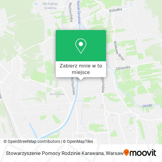 Mapa Stowarzyszenie Pomocy Rodzinie Karawana