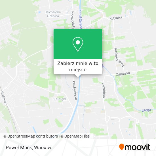 Mapa Paweł Mańk