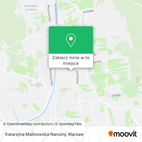 Mapa Katarzyna Malinowska-Narożny