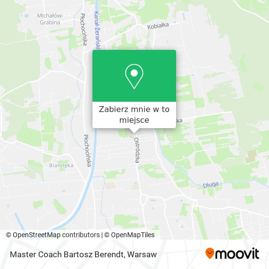 Mapa Master Coach Bartosz Berendt