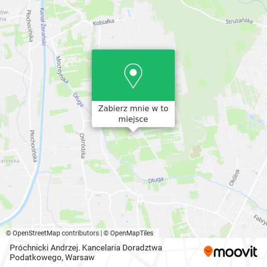 Mapa Próchnicki Andrzej. Kancelaria Doradztwa Podatkowego