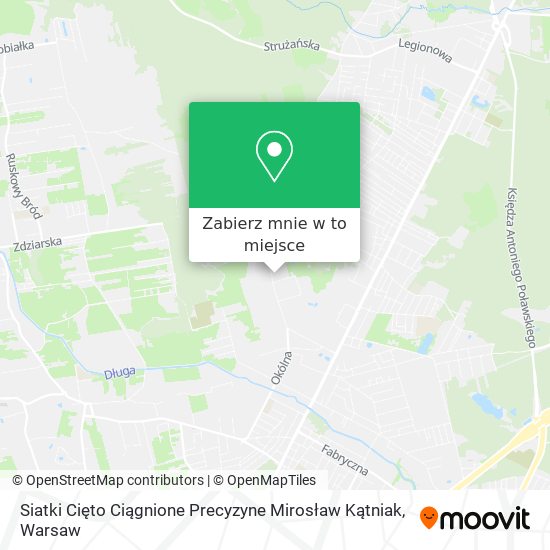 Mapa Siatki Cięto Ciągnione Precyzyne Mirosław Kątniak