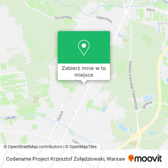 Mapa Codename Project Krzysztof Żołędziowski