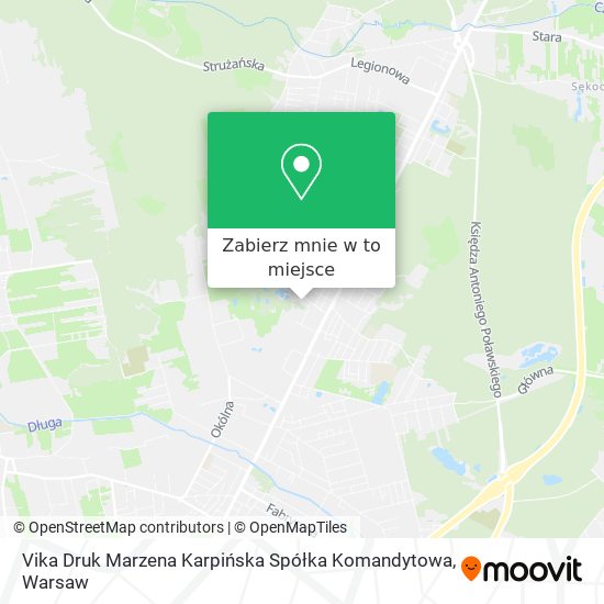 Mapa Vika Druk Marzena Karpińska Spółka Komandytowa