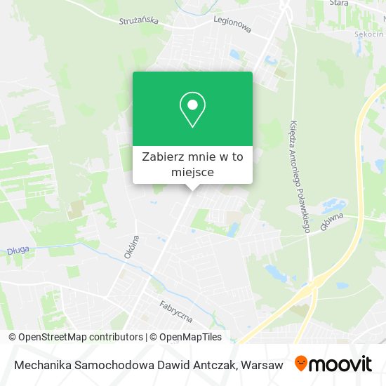 Mapa Mechanika Samochodowa Dawid Antczak