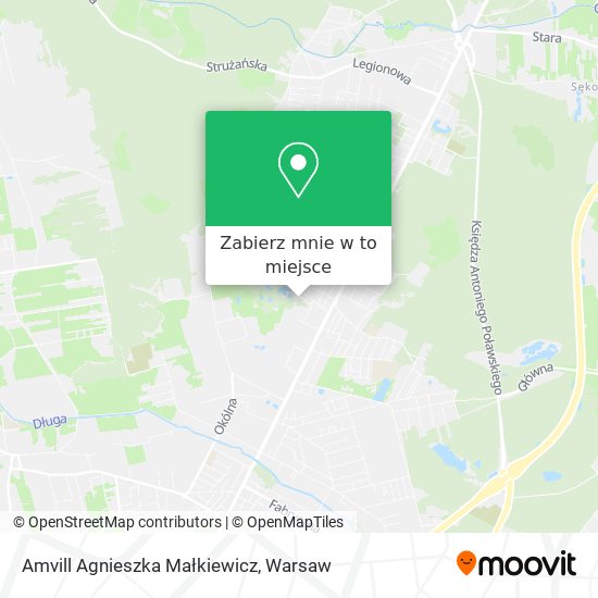 Mapa Amvill Agnieszka Małkiewicz