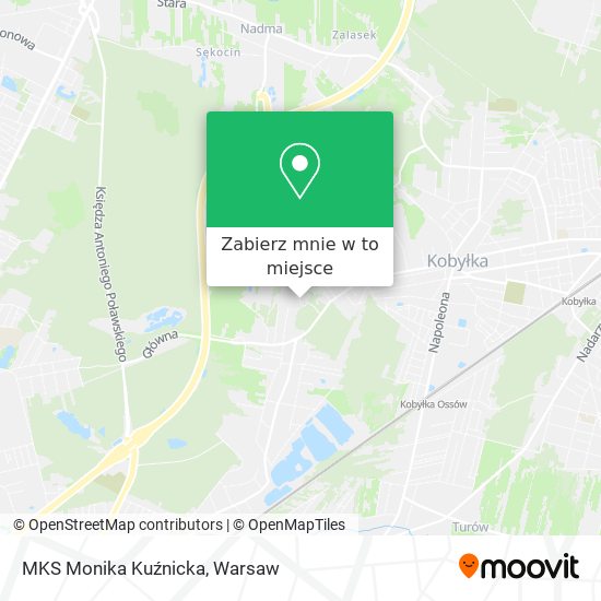 Mapa MKS Monika Kuźnicka