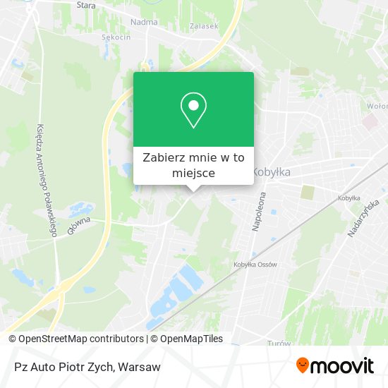 Mapa Pz Auto Piotr Zych