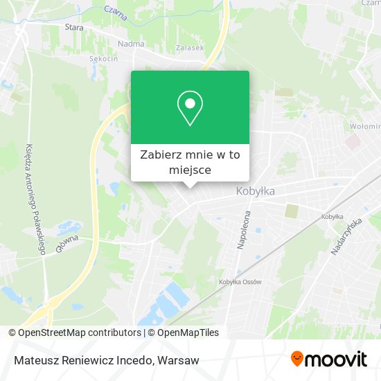 Mapa Mateusz Reniewicz Incedo