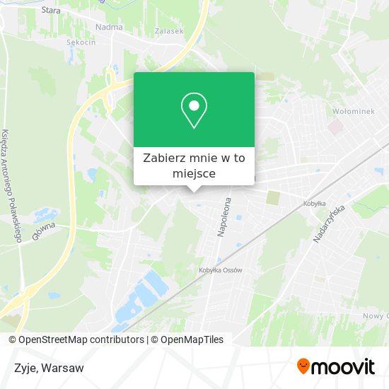 Mapa Zyje