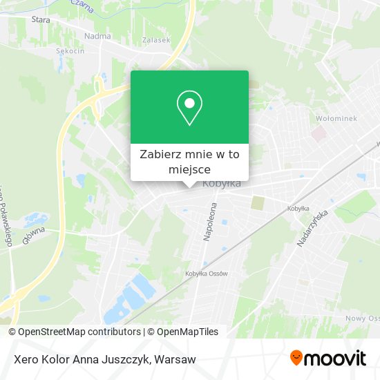 Mapa Xero Kolor Anna Juszczyk