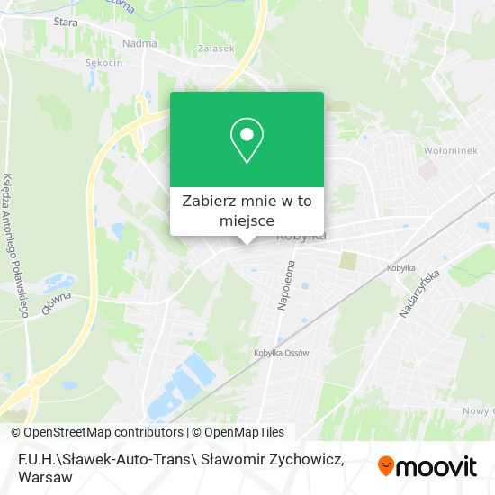 Mapa F.U.H.\Sławek-Auto-Trans\ Sławomir Zychowicz