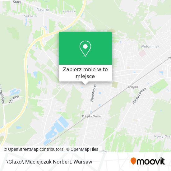 Mapa \Glaxo\ Maciejczuk Norbert