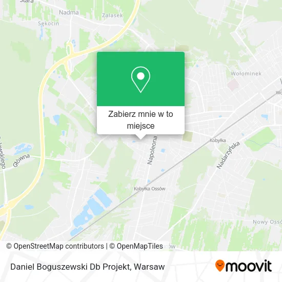 Mapa Daniel Boguszewski Db Projekt