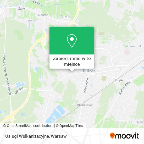 Mapa Usługi Wulkanizacyjne