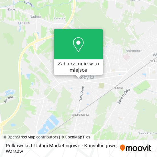 Mapa Polkowski J. Usługi Marketingowo - Konsultingowe