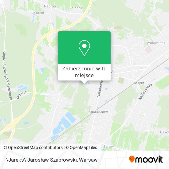 Mapa \Jareks\ Jarosław Szabłowski