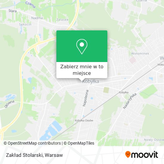 Mapa Zakład Stolarski