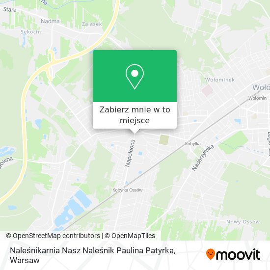 Mapa Naleśnikarnia Nasz Naleśnik Paulina Patyrka