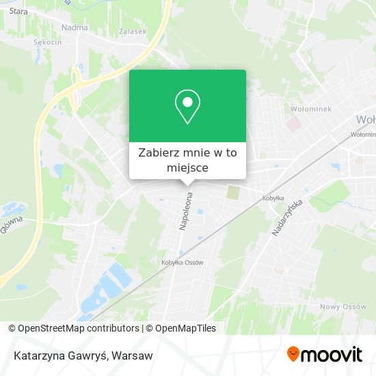 Mapa Katarzyna Gawryś