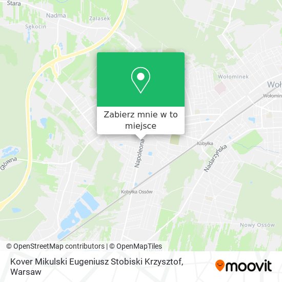 Mapa Kover Mikulski Eugeniusz Stobiski Krzysztof