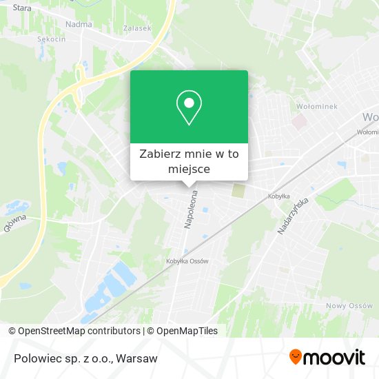 Mapa Polowiec sp. z o.o.