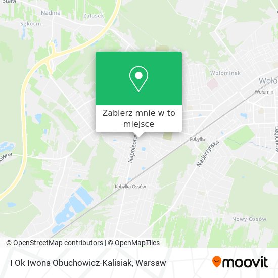 Mapa I Ok Iwona Obuchowicz-Kalisiak